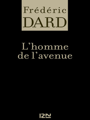 cover image of L'homme de l'avenue